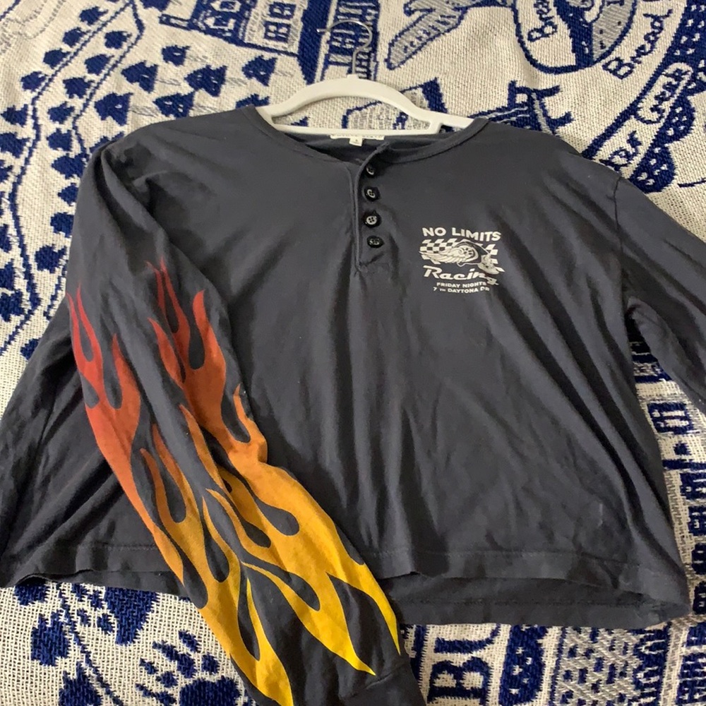 Urban Outfitters Comfy Cropped Long Sleeve